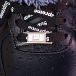 NIKE AIR FORCE 1 LOW / SUPREME BLACK