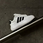 ADIDAS GRAND COURT PLATFORM / CLOUD WHITE BLACK