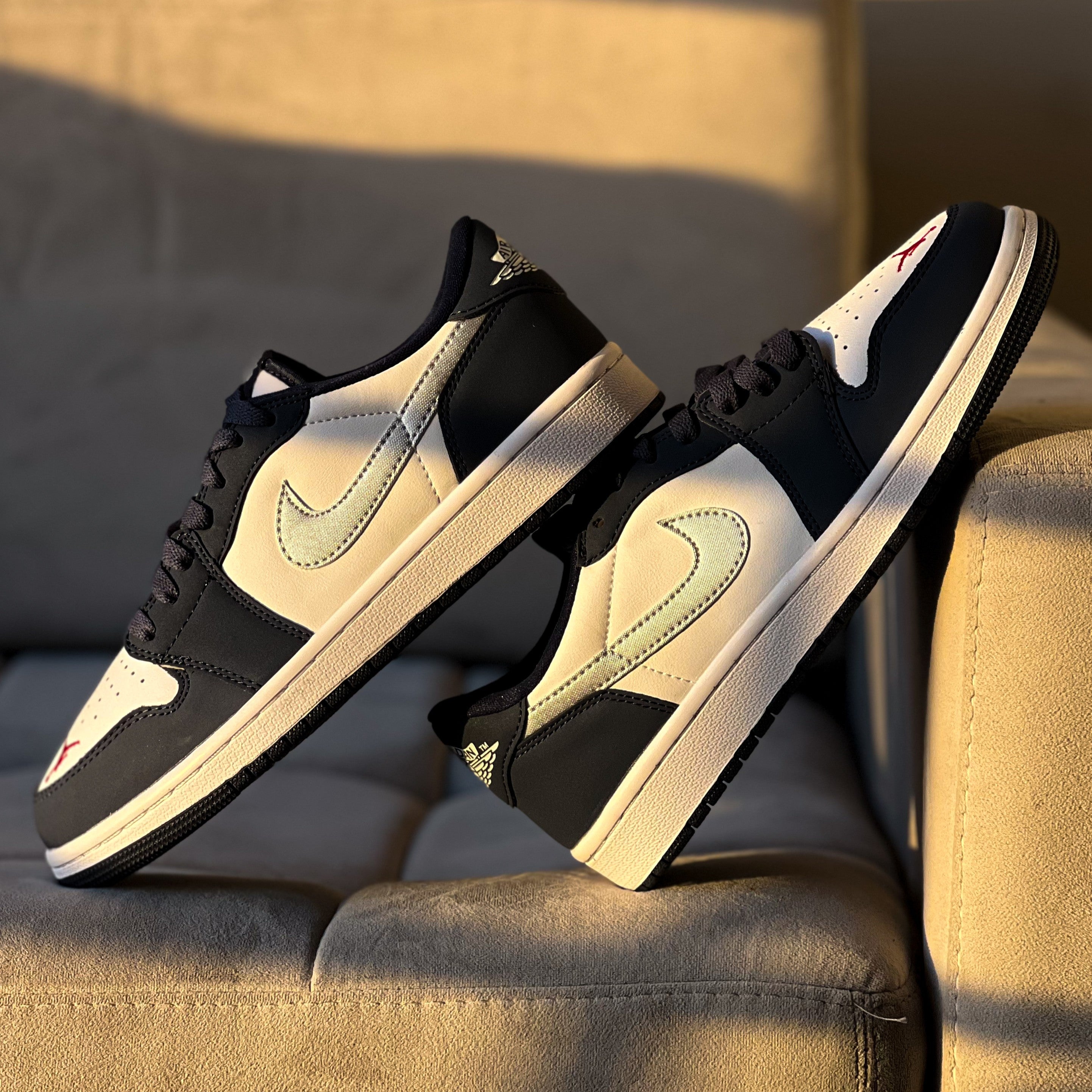 AIR JORDAN I /  PANDA SILVER - LOW