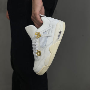 Air Jordan IV / Sail Metallic Gold