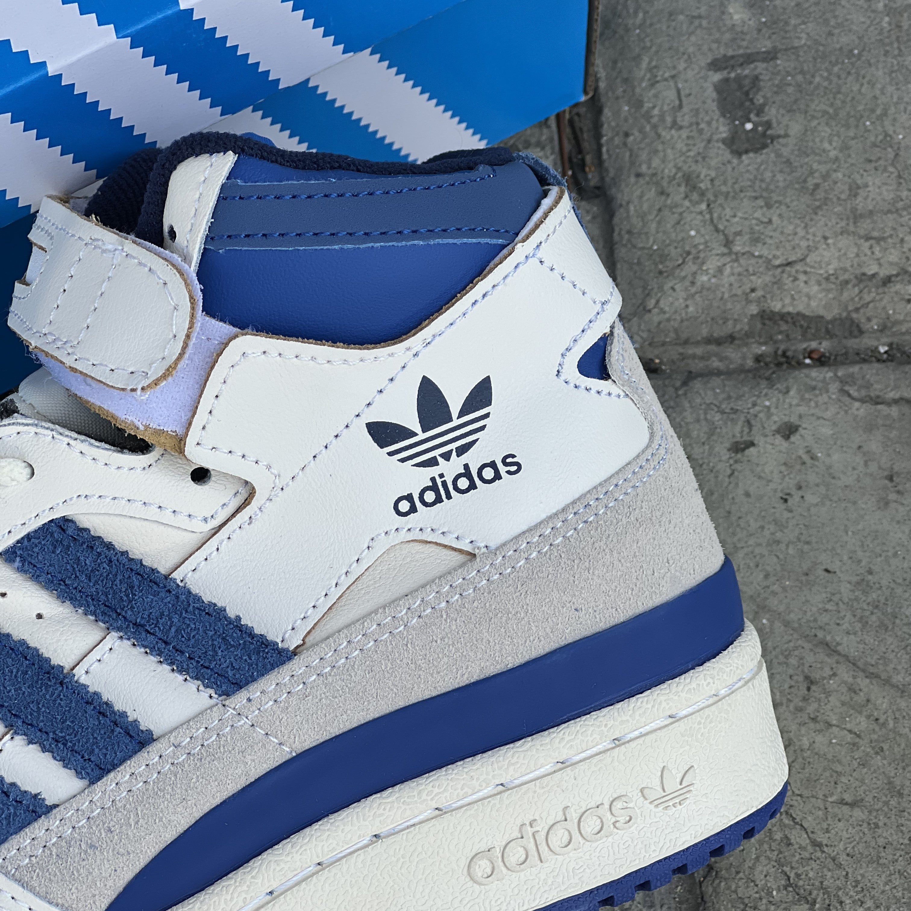 Adidas Forum / Classic Blue - High