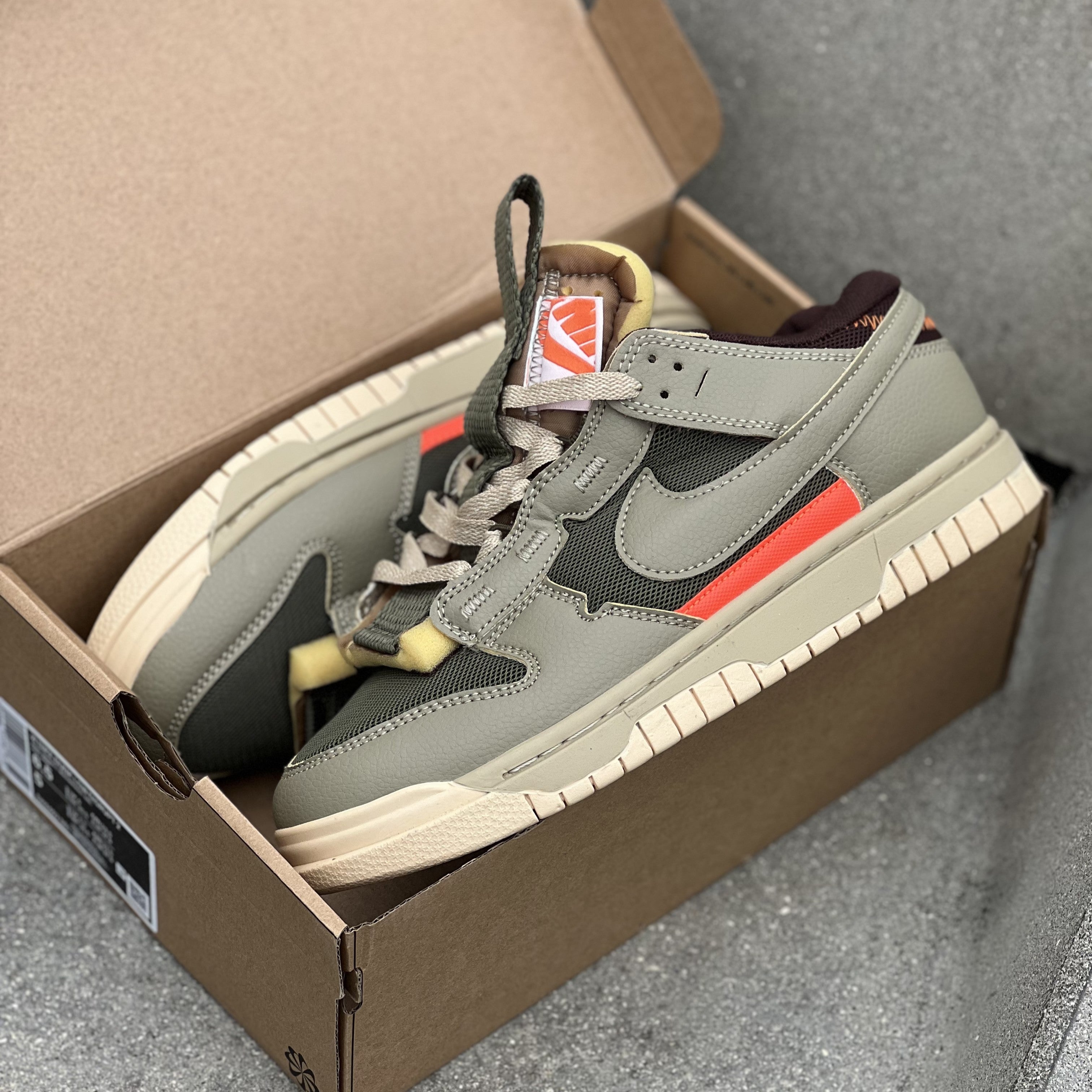 NIKE DUNK / Jumbo "Olive" - Low