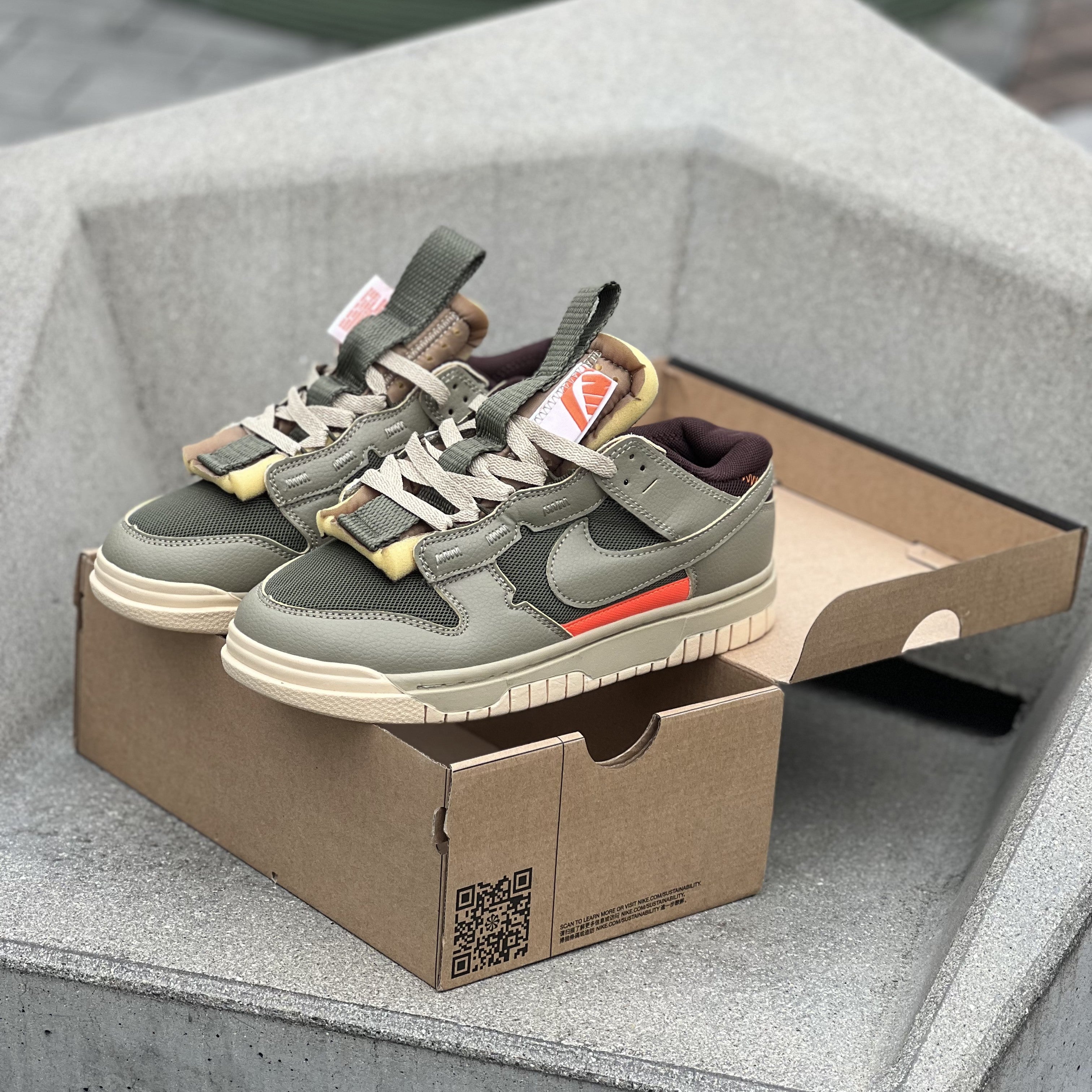 NIKE DUNK / Jumbo "Olive" - Low