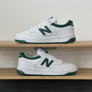 New Balance 480 / White Nightwatch Green