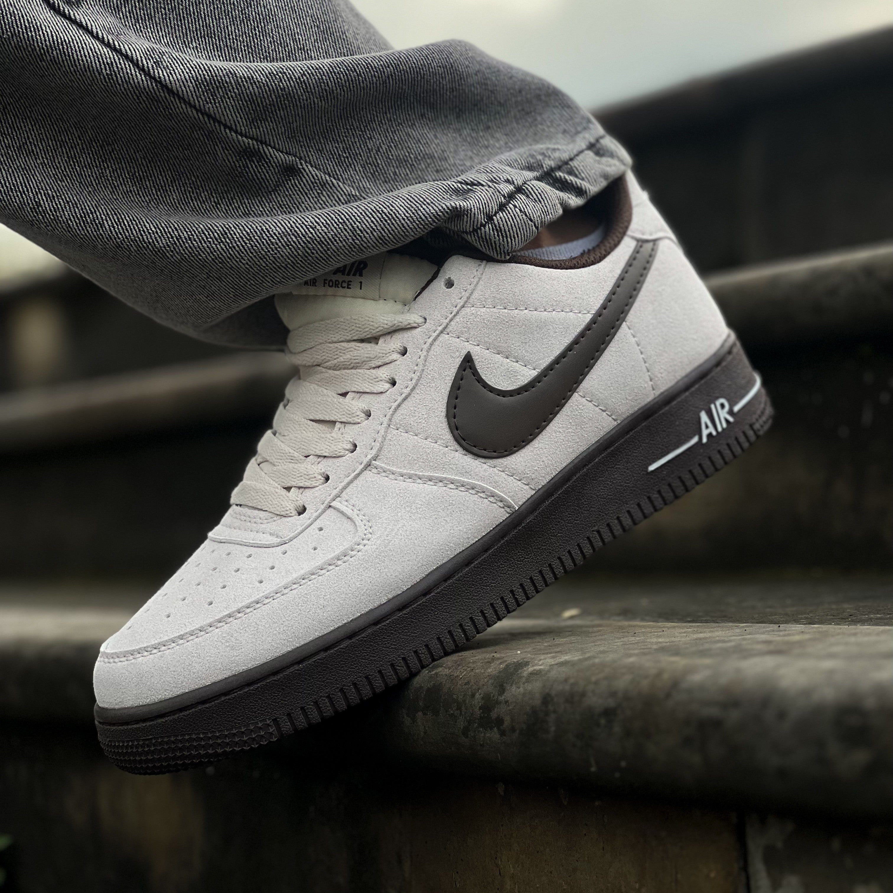 Nike Air Force 1 / Ivory Brown