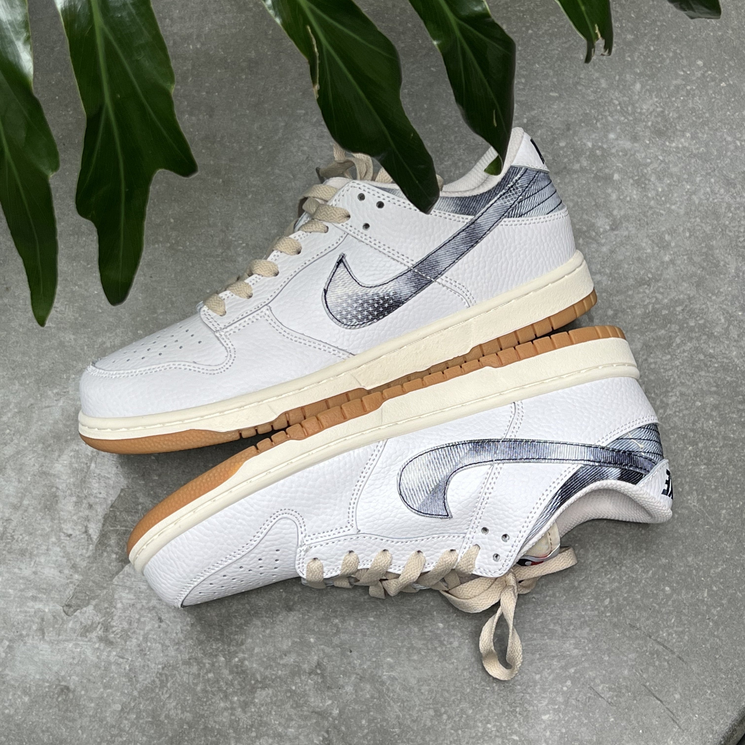NIKE DUNK / Washed Denim - Low