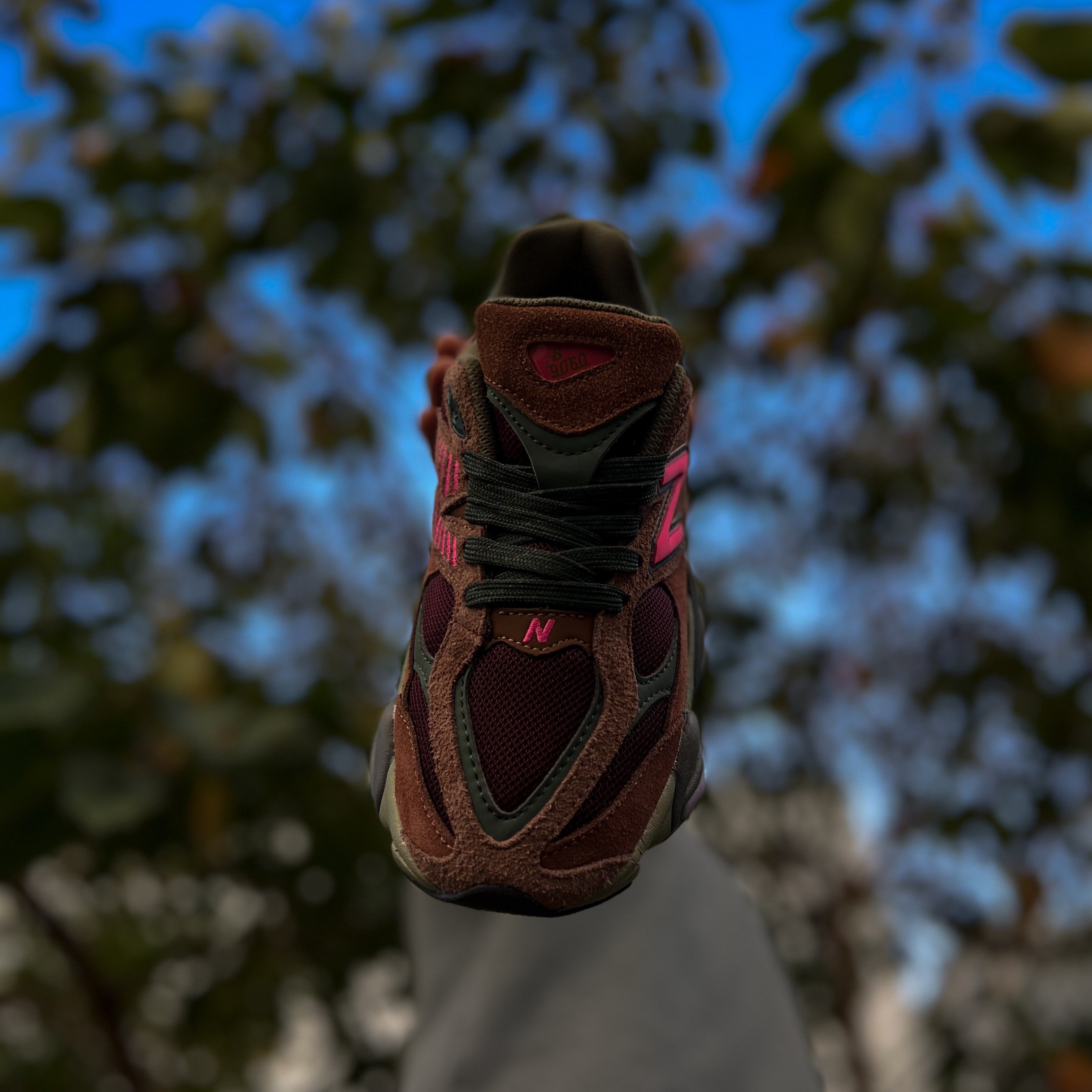 New Balance 9060 / Rich Oak Burgundy