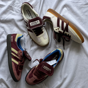 Adidas Samba / Wales Bonner Pony Tonal White - Fox Brown
