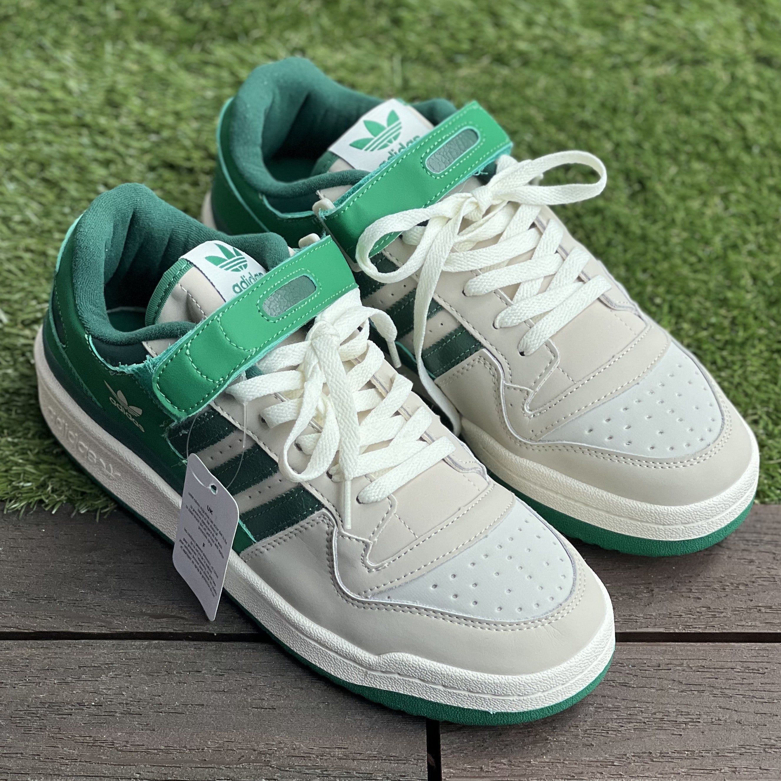Adidas Forum / Green & White - Low
