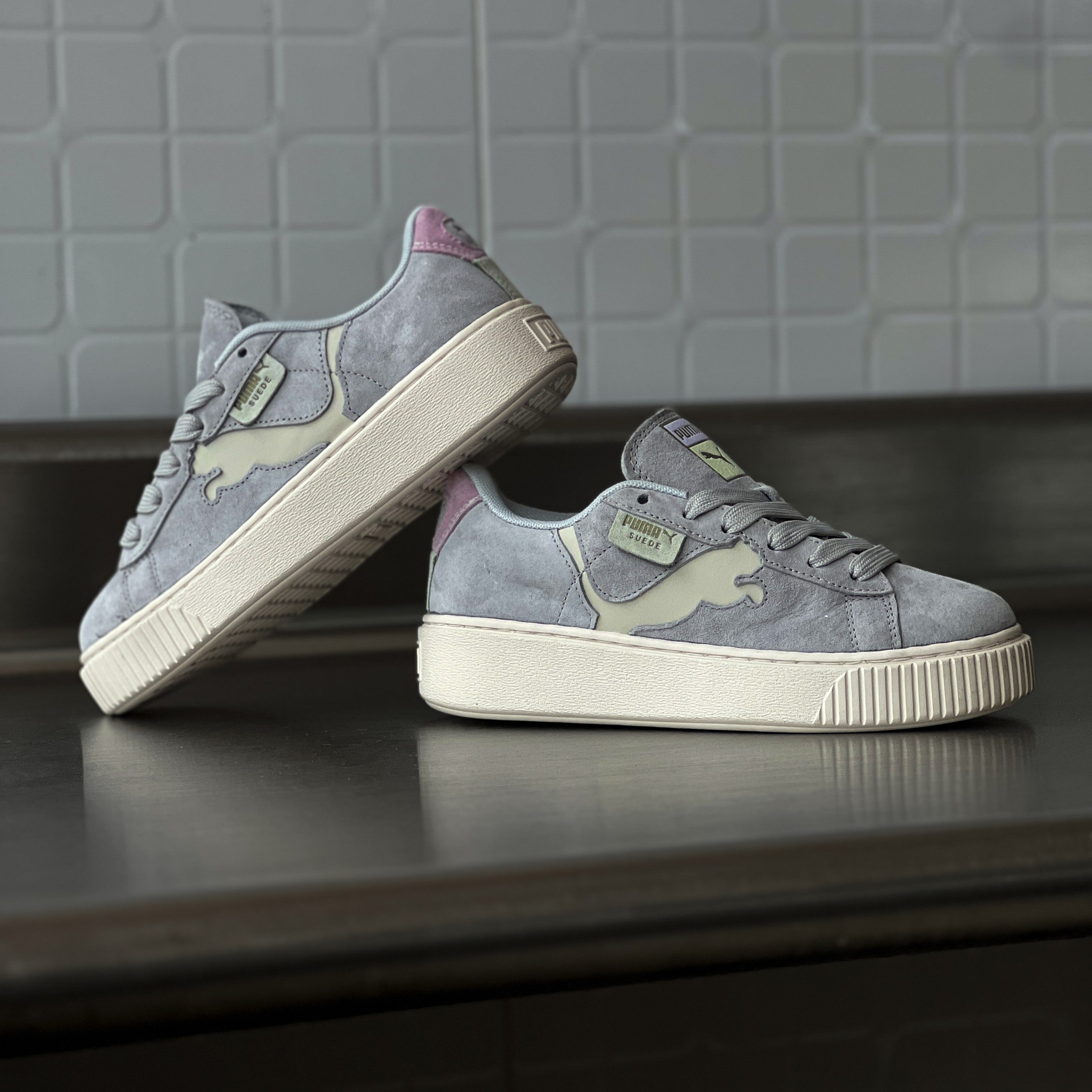 PUMA SUEDE XL / Pale Purple - Cutout