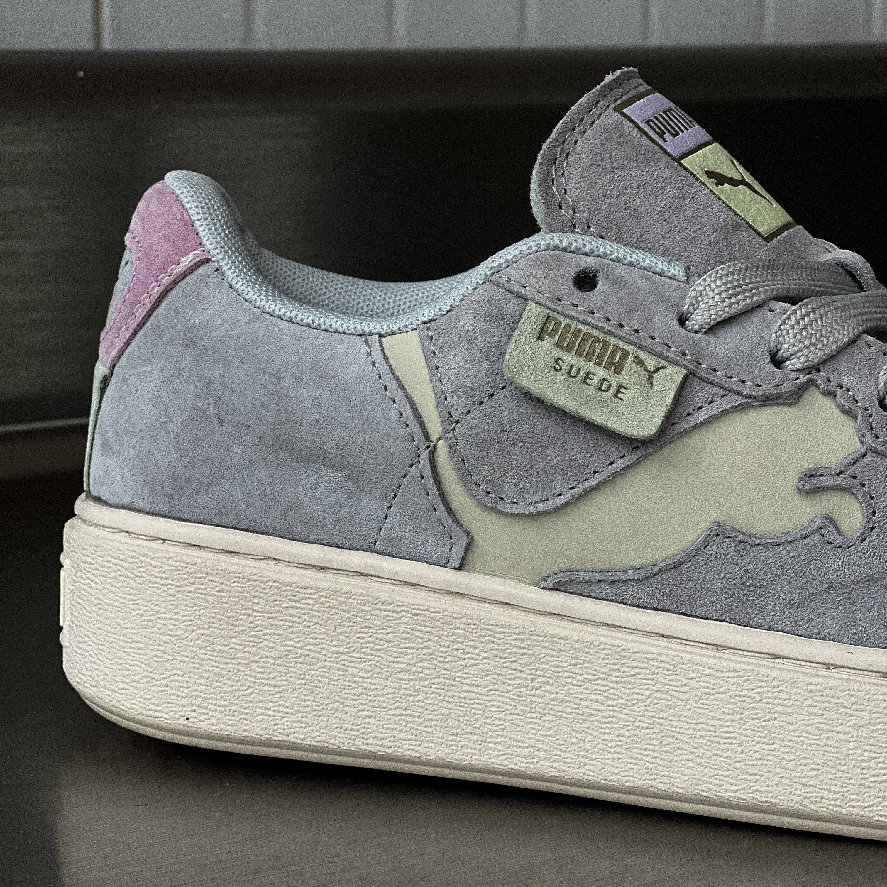 PUMA SUEDE XL / Pale Purple - Cutout