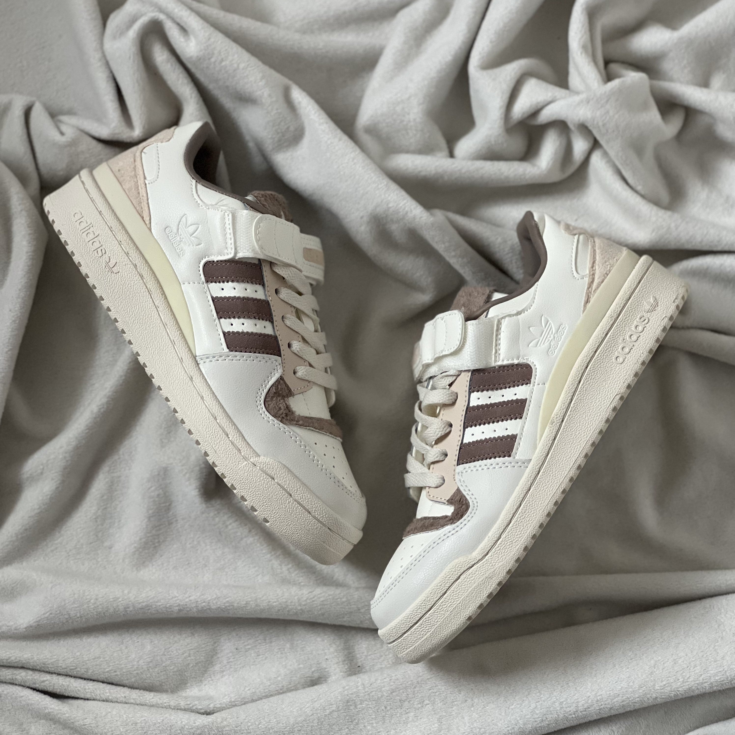 Adidas Forum / Halo Ivory Fleece - Low