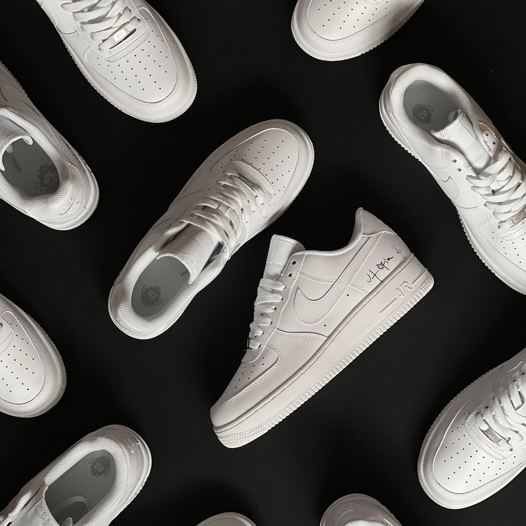 Nike Air Force 1 / Cactus Jack Utopia - White