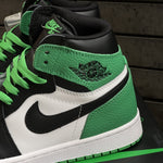 Air Jordan I / Nobuck Green - High