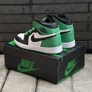 Air Jordan I / Nobuck Green - High