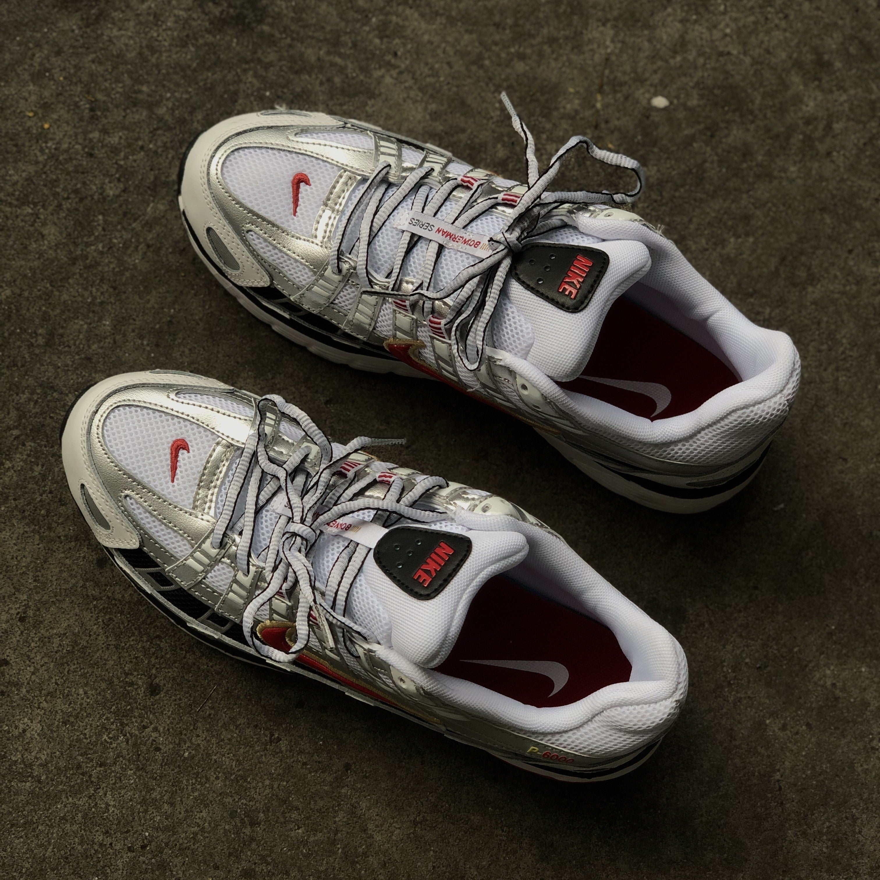 Nike P-6000 / Platinum Metallic