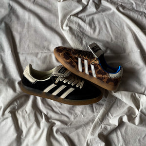 Adidas Samba /  Wales Bonne Pony Tonal Black - Leopard