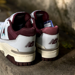 New Balance 550 / Burgundy Cyan