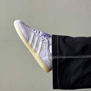 Adidas Samba / Silver Dawn - Chalk White