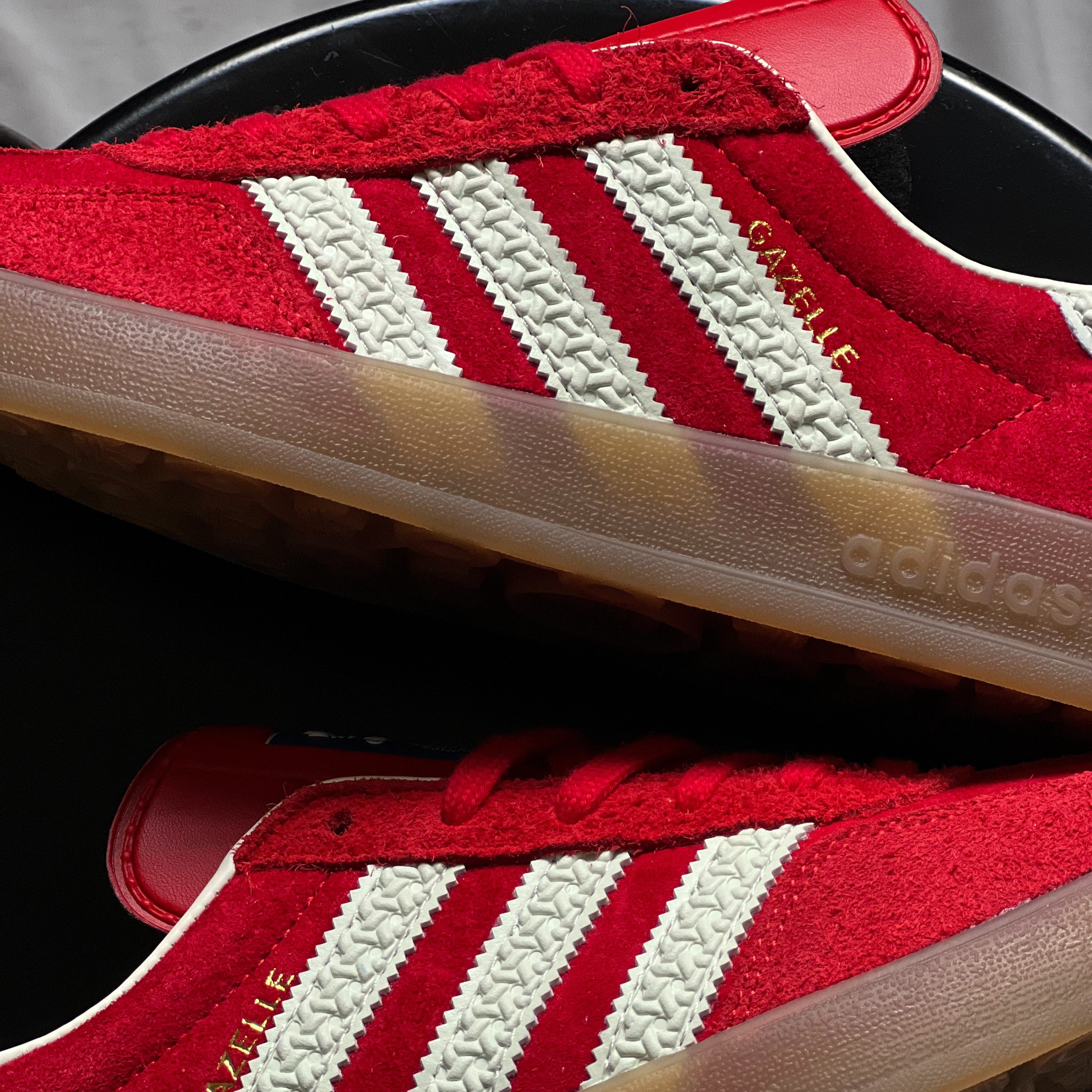 Adidas Gazelle / Scarlet White