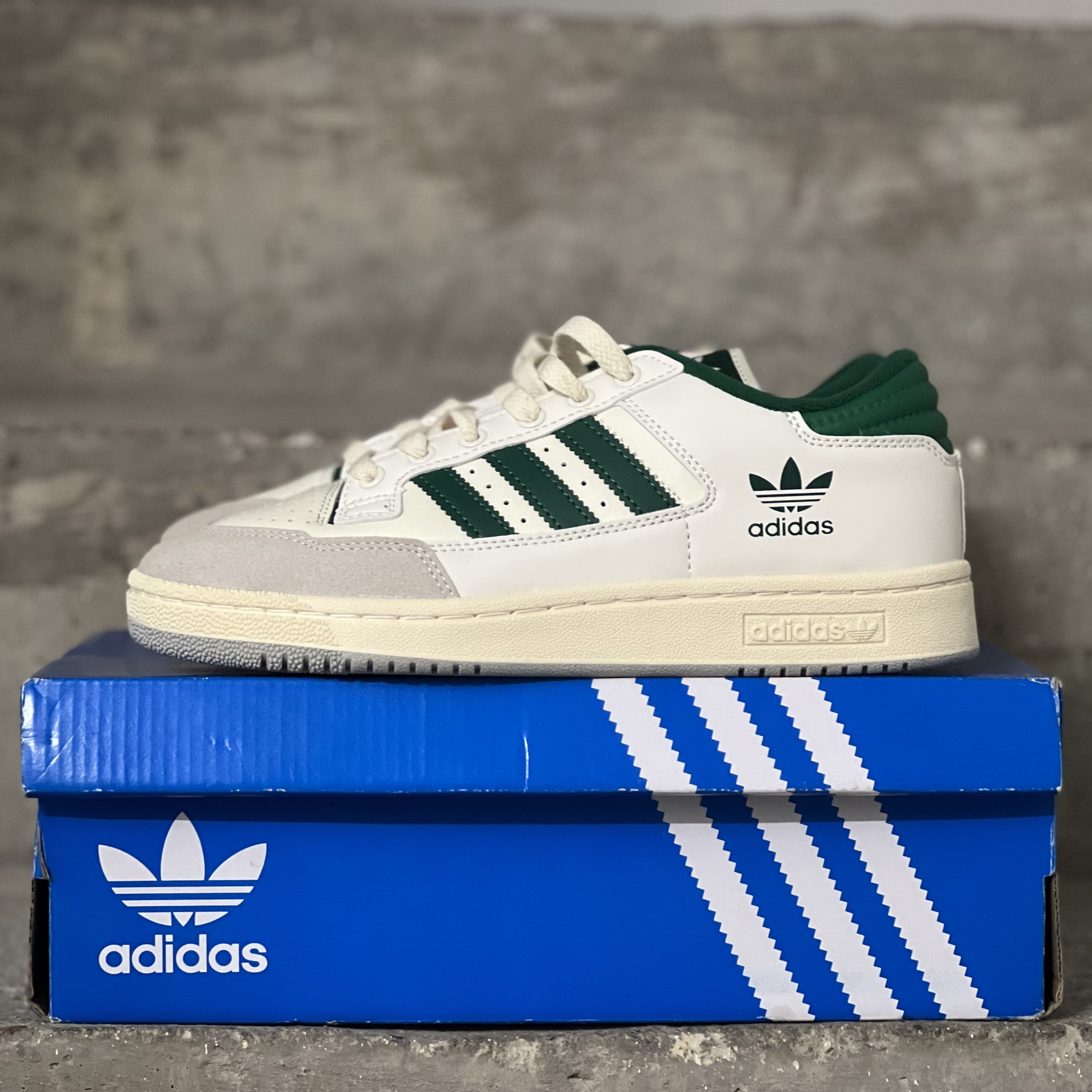 Adidas Centennial 85 / Cloud White Green - Low