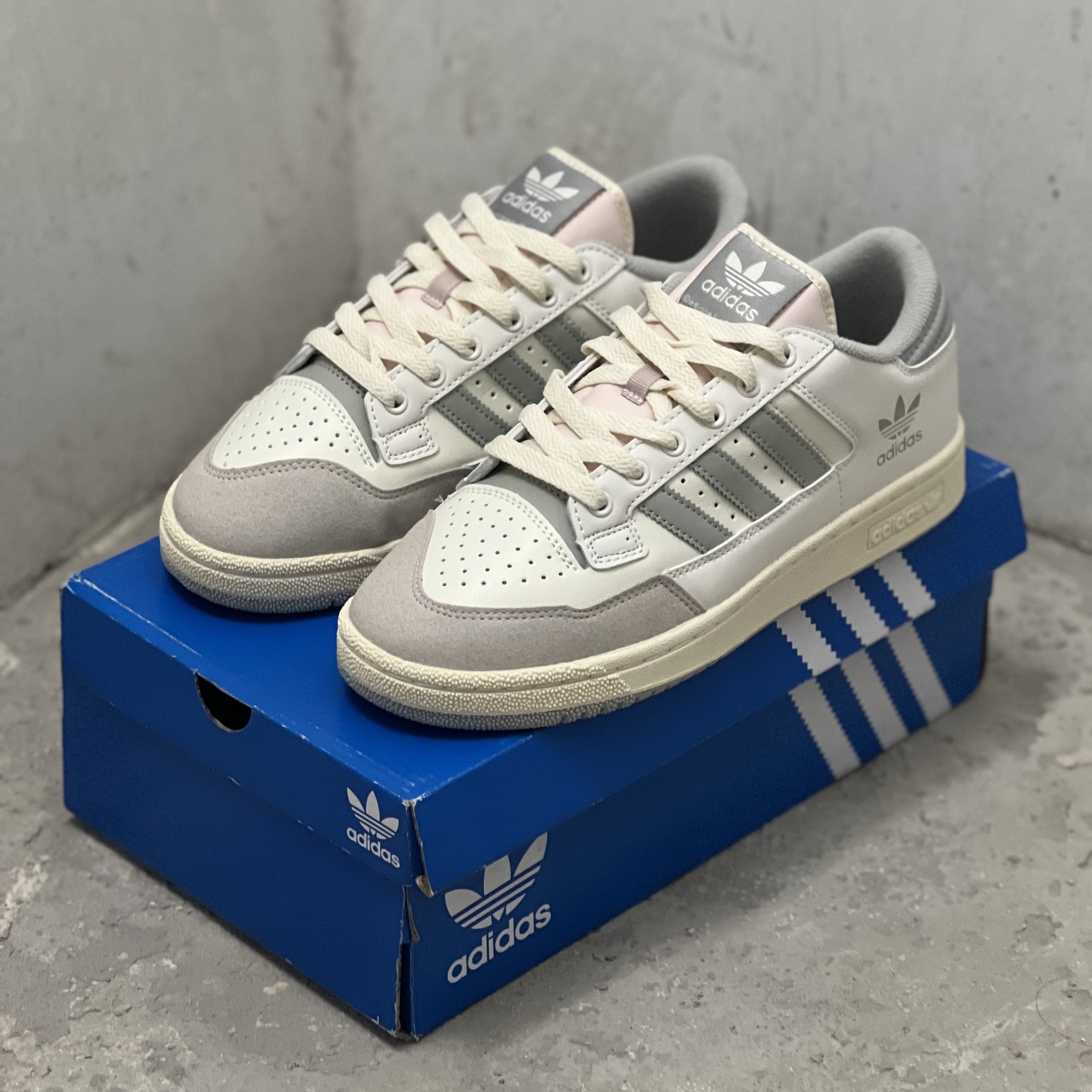 Adidas Centennial 85 / Cloud White Grey - Low