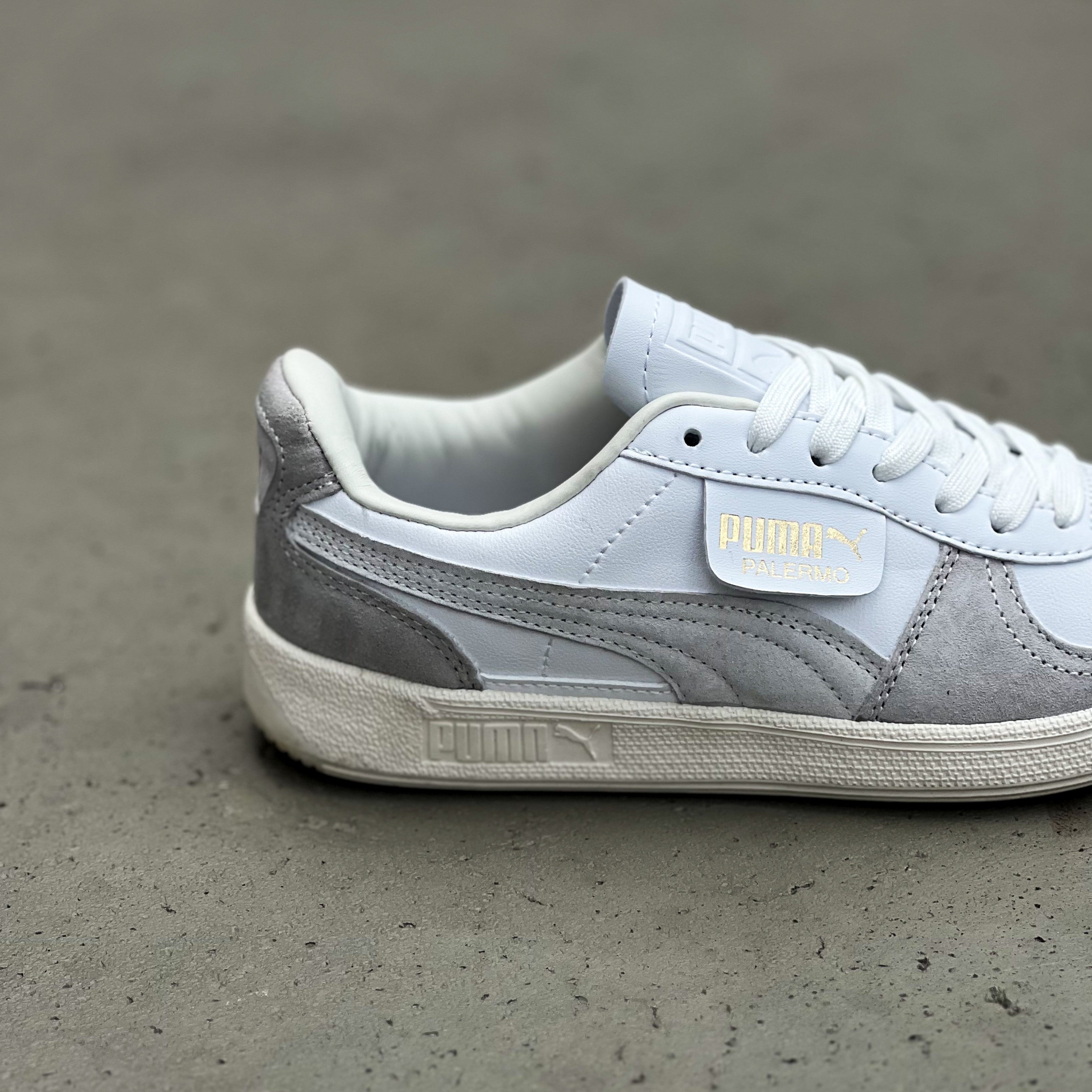 PUMA PALERMO / Grey White