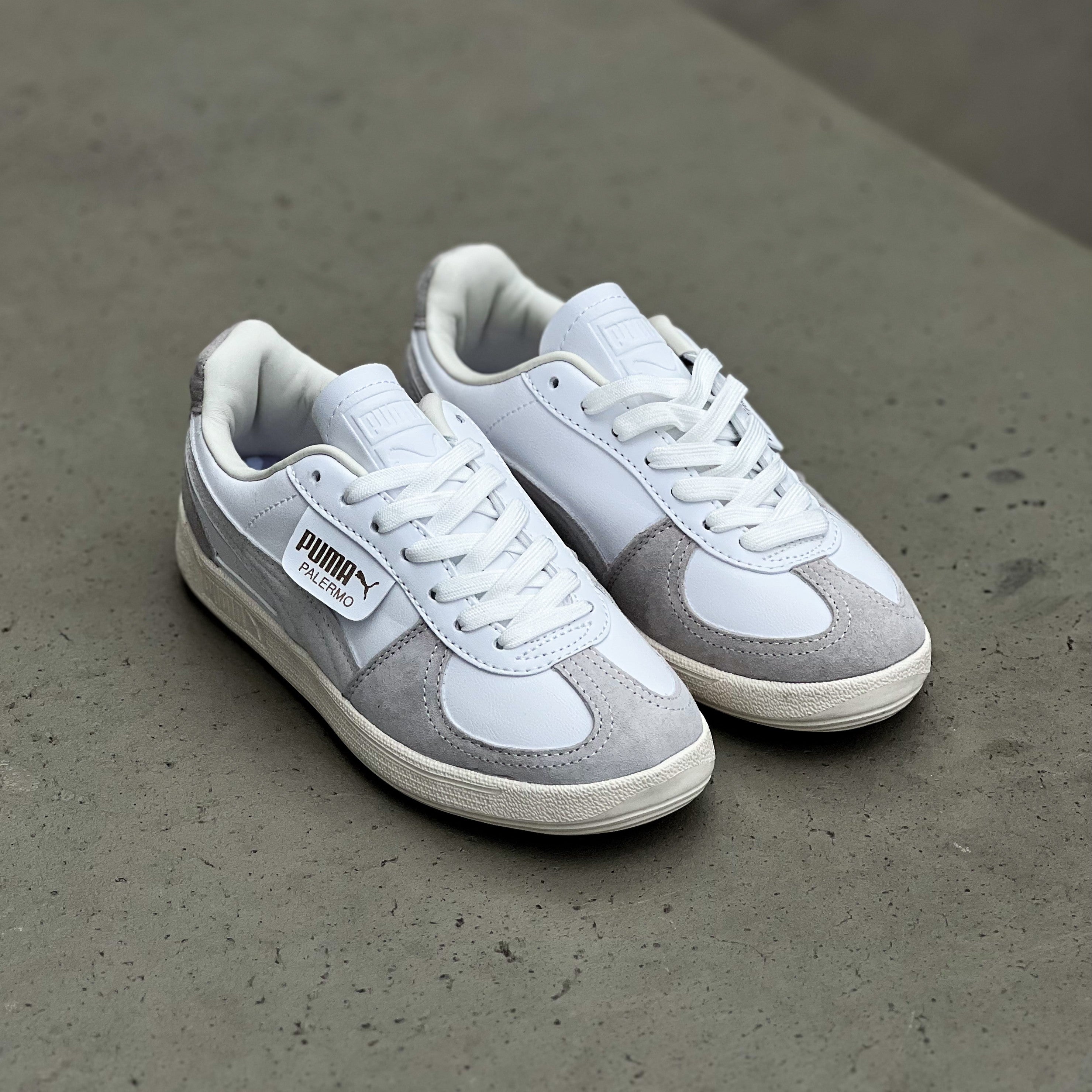 PUMA PALERMO / Grey White