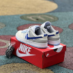 NIKE DUNK  / White Grey Royal Blue - Low