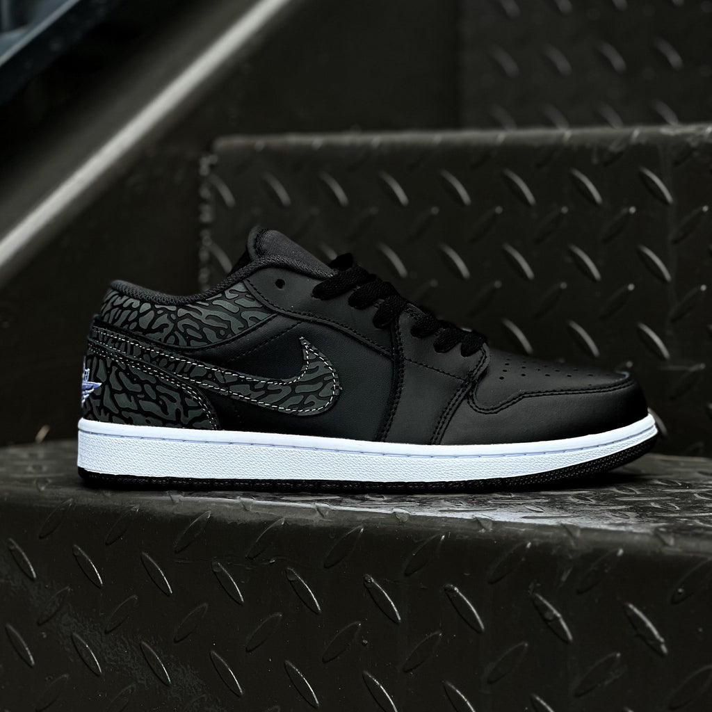 Air Jordan I / Black Cracked - Low