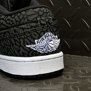 Air Jordan I / Black Cracked - Low