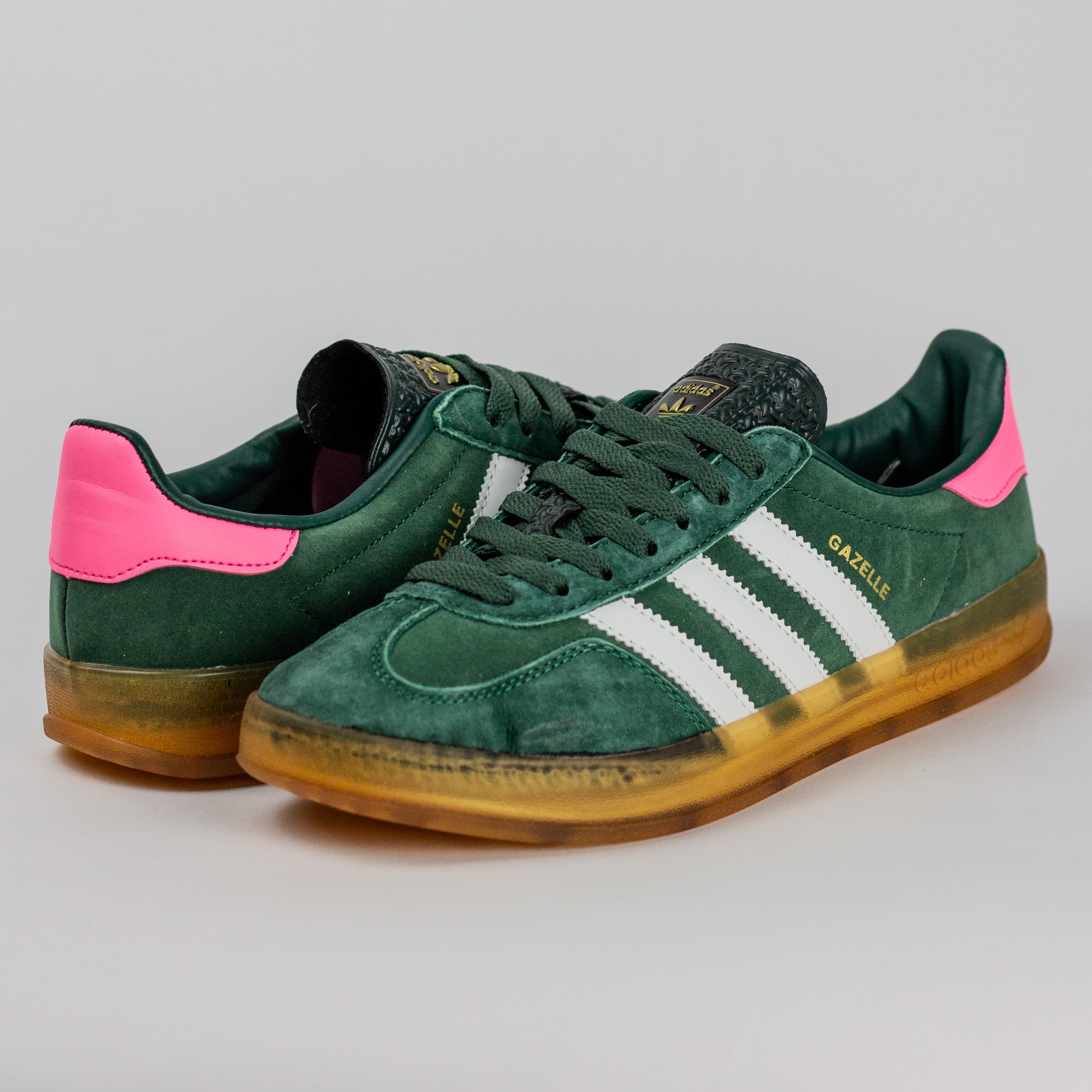 Adidas Gazelle / Indoor Green Lucid Pink