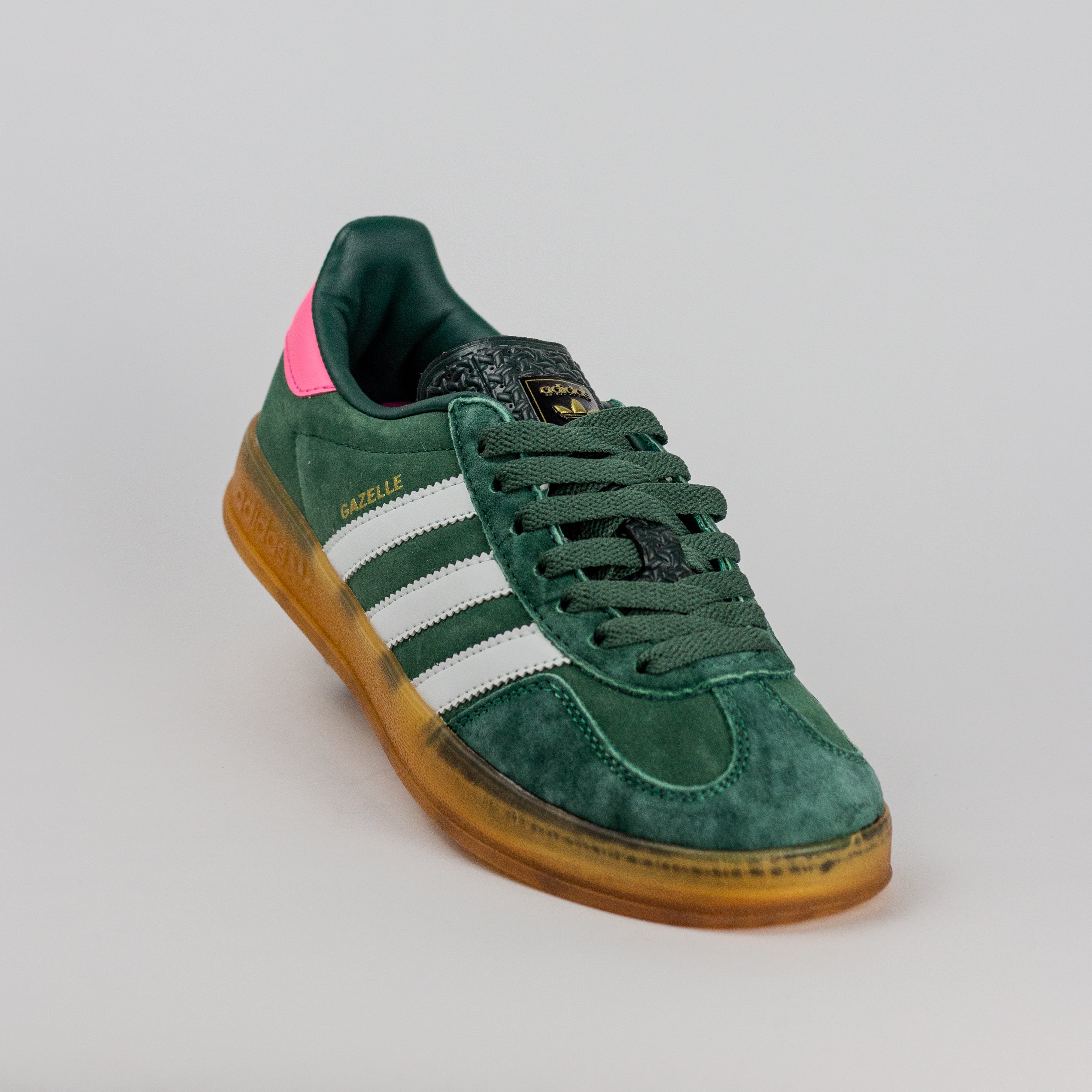 Adidas Gazelle / Indoor Green Lucid Pink